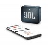 JBL Go 2 vízálló IPX7 Bluetooth hangszóró és kihangosító, tengerészkék