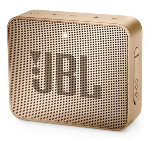 JBL Go 2 vízálló IPX7 Bluetooth hangszóró és kihangosító, arany