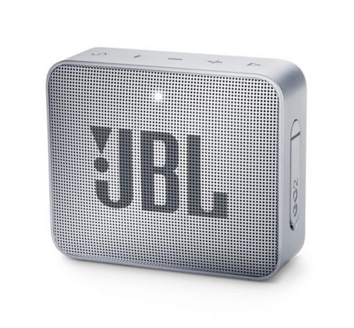 JBL Go 2 vízálló IPX7 Bluetooth hangszóró és kihangosító, szürke