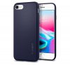 Spigen Liquid Air Apple iPhone SE 2022/2020/8/7 Midnight Blue tok, kék