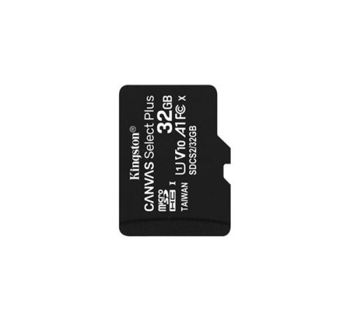 Kingston Canvas Select Plus microSDHC 32GB (Class 10), UHS-I memóriakártya adapter nélkül (SDCS2/32GBSP)