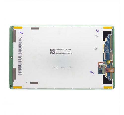 Samsung T510/T515 Galaxy TAB A 2019 LCD modul kerettel, OEM jellegű, fekete