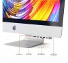 Satechi Type-C Aluminum iMac Hub, 3x USB 3.0 és kártyaolvasó, ezüst