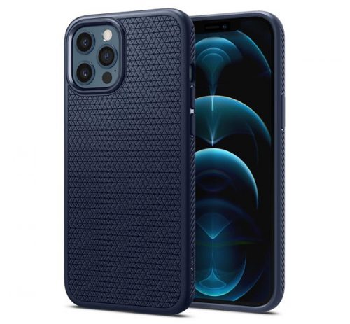 Spigen Liquid Air Apple iPhone 12/12 Pro Navy Blue tok, kék