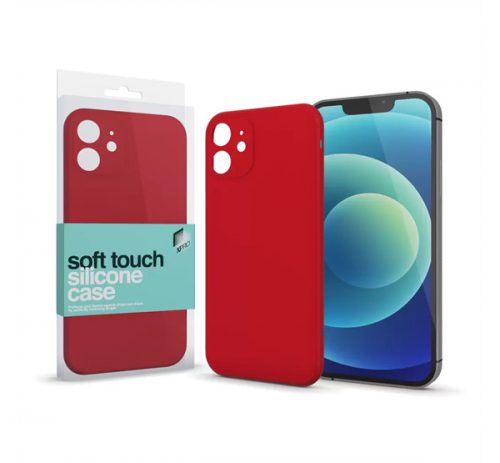 Xprotector Soft Touch Slim szilikon tok Apple iPhone 11, piros