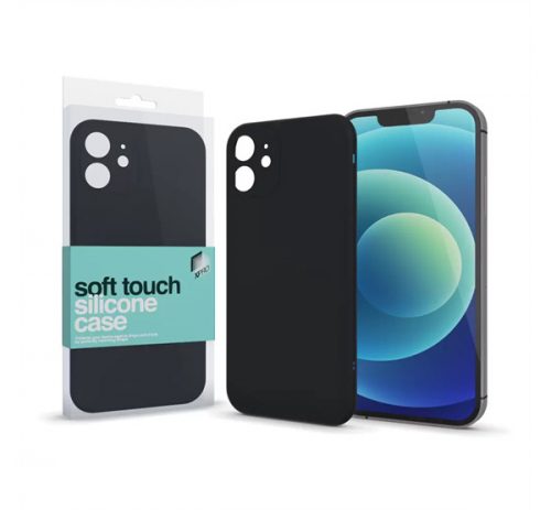 Xprotector Soft Touch Slim szilikon tok Apple iPhone 11 Pro Max, fekete