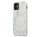 Guess PC/TPU Marble Apple iPhone 12 mini hátlap tok, fehér