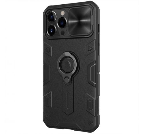 Nillkin CamShield Armor Apple iPhone 13 Pro Max műanyag hátlap tok, fekete