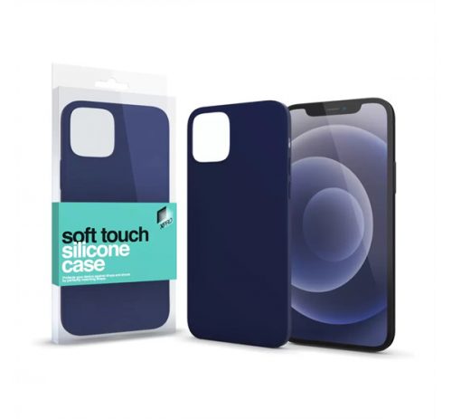 Xprotector Soft Touch szilikon tok Apple iPhone 13 mini, sötétkék