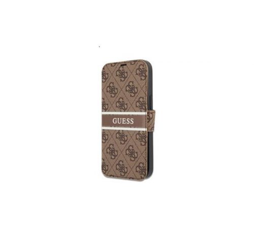 Guess PU 4G Printed Stripe Apple iPhone 13 mini flip tok, barna