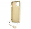 Guess 4G Charms Apple iPhone 13 hátlap tok, barna