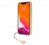 Guess 4G Charms Apple iPhone 13 Pro Max hátlap tok, barna