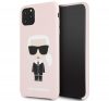 Karl Lagerfeld Silicone Cover szilikon tok Apple iPhone 11 Pro Max, rószaszín