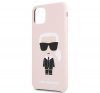 Karl Lagerfeld Silicone Cover szilikon tok Apple iPhone 11 Pro Max, rószaszín