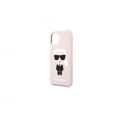 Karl Lagerfeld Silicone Cover szilikon tok Apple iPhone 11, rószaszín