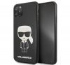 Karl Lagerfeld Embossed műanyag hátlap tok Apple iPhone 11 Pro Max, fekete