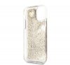 Guess Glitter Hearts Apple iPhone 11 szilikon hátlap tok, arany