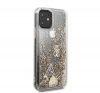 Guess Glitter Hearts Apple iPhone 11 szilikon hátlap tok, arany