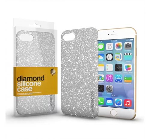 Xprotector Diamond szilikon hátlap tok, Samsung Galaxy A13 5G, ezüst