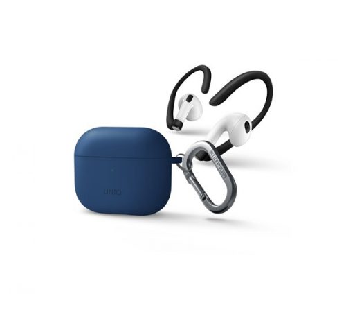 Uniq Nexo Apple Airpods (3. gen) tok fülkampóval, kék