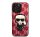 Karl Lagerfeld Monogram Ikonik hátlap tok Apple iPhone 13 Pro, piros