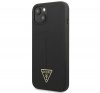 Guess Silicone Line Triangle Apple iPhone 13 mini hátlap tok, fekete