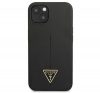 Guess Silicone Line Triangle Apple iPhone 13 mini hátlap tok, fekete