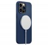 Spigen Silicone Fit Mag Apple iPhone 14 Pro Max tok, Navy Blue MagSafe, kék