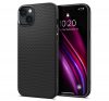 Spigen Liquid Air Apple iPhone 14 Matte Black tok, fekete