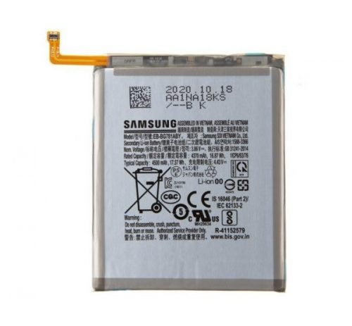 Samsung EB-BG781ABY (Samsung EB-BG781ABY (Galaxy A52 5G/A52 A5) kompatibilis akkumulátor 4500mAh , OEM jellegű, Grade S+