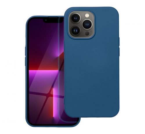 Forcell Szilikon LITE hátlap tok Apple iPhone 14 Pro, kék