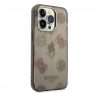 Guess Peony Glitter Apple iPhone 14 Pro hátlap tok, fekete