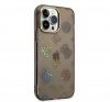 Guess Peony Glitter Apple iPhone 14 Pro Max hátlap tok, fekete