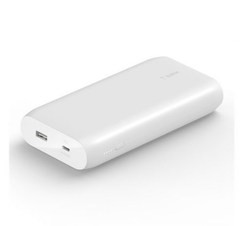 Belkin Boost Charge külső akkumulátor, gyorstöltés, 20000mAh, 30W, fehér