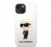 Karl Lagerfeld Liquid Ikonik NFT szilikon hátlap tok Apple iPhone 14, fehér