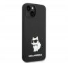 Karl Lagerfeld Liquid Choupette NFT szilikon hátlap tok Apple iPhone 14, fekete