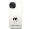 Karl Lagerfeld Liquid Choupette NFT szilikon hátlap tok Apple iPhone 14 Plus, fehér