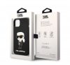 Karl Lagerfeld Liquid Ikonik NFT szilikon hátlap tok Apple iPhone 13, fekete