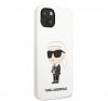 Karl Lagerfeld Liquid Ikonik NFT szilikon hátlap tok Apple iPhone 13, fehér