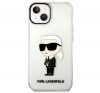 Karl Lagerfeld IML Ikonik NFT hátlap tok Apple iPhone 14, átlátszó