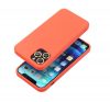 Forcell Silicone Xiaomi 12 Lite szilikon tok, barack