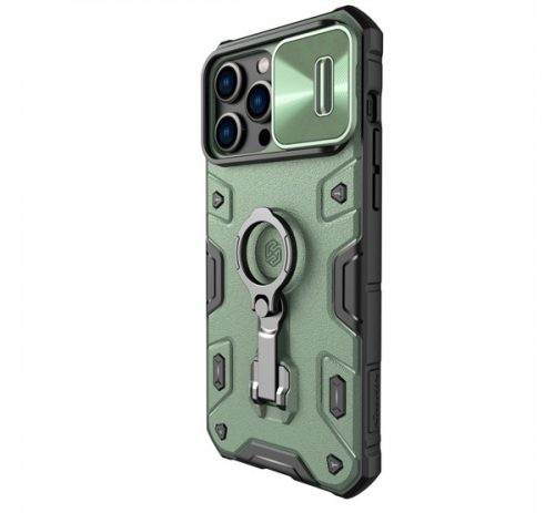 Nillkin CamShield Armor Pro Apple iPhone 14 Pro Max műanyag tok, zöld