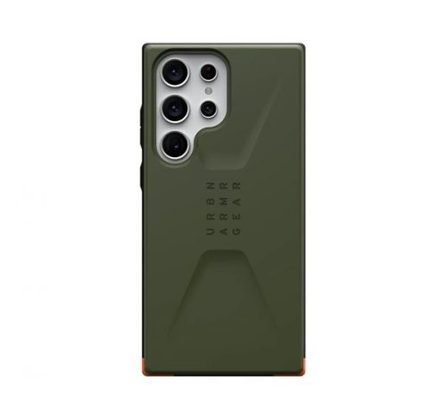 UAG Civilian Samsung Galaxy S23 Ultra tok, Olive zöld