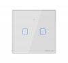 Sonoff Érintőfénykapcsoló WiFi + RF 433 T2 EU TX (2 csatornás)