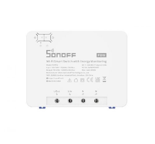 Sonoff Smart WiFi POWR3 kapcsoló nagy teljesítménnyel