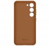 Samsung Galaxy S23 Leather Cover, gyári bőr tok, barna, EF-VS911LA