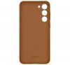 Samsung Galaxy S23+ Leather Cover, gyári bőr tok, barna, EF-VS916LA