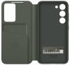 Samsung Galaxy S23 Smart View Wallet, gyári flip tok, zöld, EF-ZS911CG