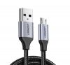 Ugreen USB / microUSB töltő- és adatkábel, 0,25m, fekete