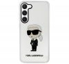 Karl Lagerfeld Ikonik Samsung Galaxy S23+, szilikon tok, átlátszó